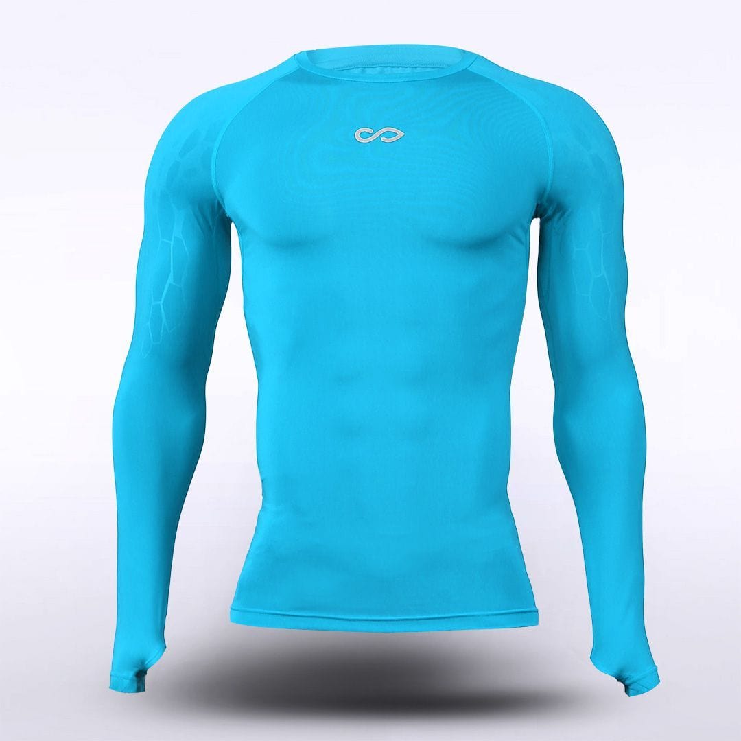Dragon Vein Adult Top Design Sky Blue