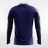 Custom Dark blue Men's Sublimated Soccer Jersey