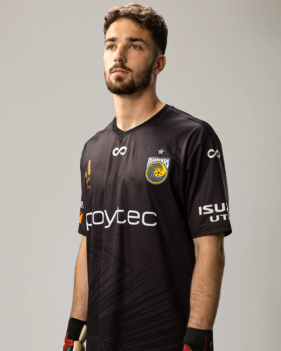 24/25 ALM Central Coast Mariners Retail GK Black Jersey