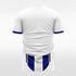 blue sublimated soccer jersey