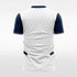 blue sublimated soccer jersey