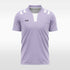 custom soccer jersey purple sublimation