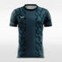 green short sleeve jersey soccer