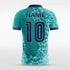 Custom Green Men's Sublimated Soccer Jersey