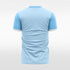 liqueur customized blue sublimated soccer jersey