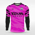 long sleeve jersey pink