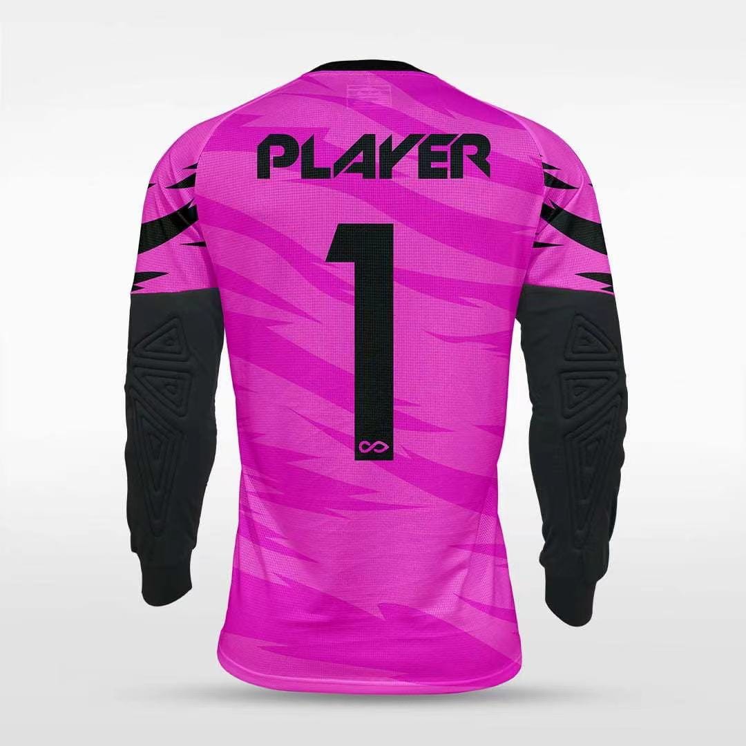 pink long sleeve soccer jersey