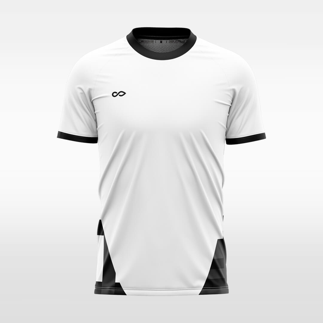 sublimated gray soccer jersey
