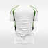 sublimated white soccer jersey