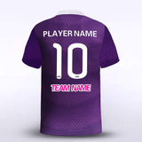 Custom Deep Purple Kid's Sublimated Soccer Jersey