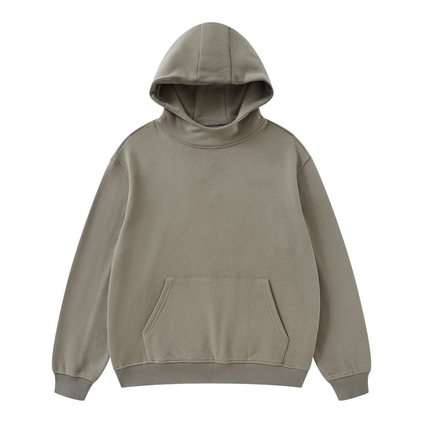 grey green hoodie