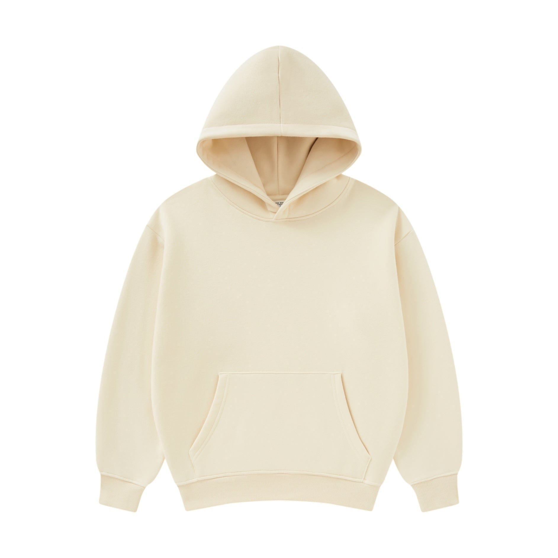 kids hoodie light yellow