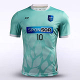 Custom Blue Men's Soccer Jersey