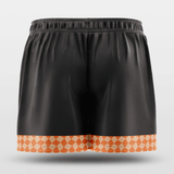 Orange Custom Training Shorts