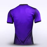 Purple Men's Team Soccer Jersey Design