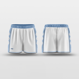 Carolina Blue Reversible Training Shorts Design