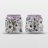 Pixel Flower Reversible Training Shorts Design