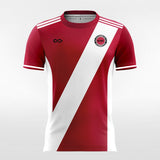 Custom Red Men's Soccer Jerseys