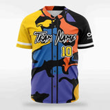 Aladdin 2- Customized Men's Sublimated Button-Down Baseball Jersey