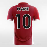 Customized Red Men's Soccer Jerseys