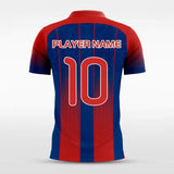 Blue&Red Custom Soccer Uniform