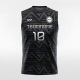 PolarNight 3 - Customized Men's Sublimated Sleeveless Soccer Jersey