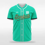 Neon Green Sublimated Baseball Jersey