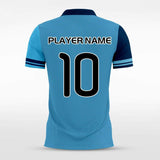 Blue Custom Soccer Uniform