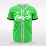 Mint Button Down Baseball Jersey