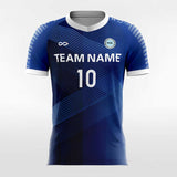 Blue Men Soccer Jersey