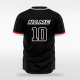 Black Custom Baseball Jersey