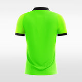 Green Gradient - Women Custom Soccer Jerseys Fluorescent