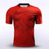 Red Football Shirts Design