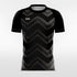 Black Corrugate Soccer Jersey