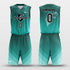 Custom Basketball Uniforms Green