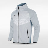 Gray Historic Babylon Full-Zip Jacket Custom 