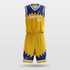 Fire Custom Sublimated Basketball Set