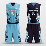 Feather - Customized Reversible Sublimated Basketball Set