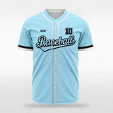 Ice Blue Sublimated Baseball Jersey