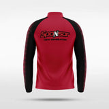 Embrace Radiance Sublimated Full-Zip Jacket Red