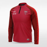 Red Embrace Radiance Custom 1/4 Zip Top