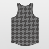 Grey Plaid Basketball Uniform Design