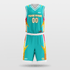 Blue Armor Customized Basketball Set