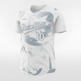 Ink Men Button Down Baseball Jersey