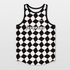 Black&White Plaid Custom Sport Vest