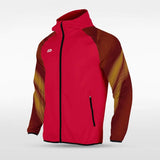 Red Embrace Aurora Full-Zip Jacket Custom 