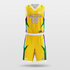 Yellow Armor Basketball Set Design