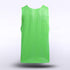 Fluorescent Green Custom Kids Training Bibs Design