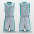 Sublimated Basketball Set Grey
