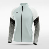 Grey Embrace Splash Sublimated Full-Zip Jacket